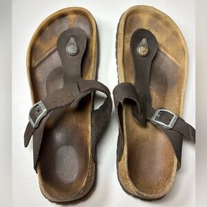 Betula by Birkinstock Leather  Women's Sandals with Buckle